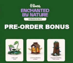 The Sims 4 - Enchanted by Nature - Pre-Order Bonus DLC EU PC EA App Ключ