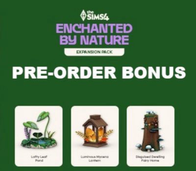 The Sims 4 - Enchanted by Nature - Pre-Order Bonus DLC EU PC EA App Ключ