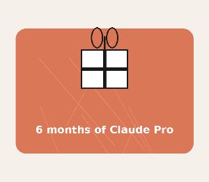 Claude Pro — 6 месяцев