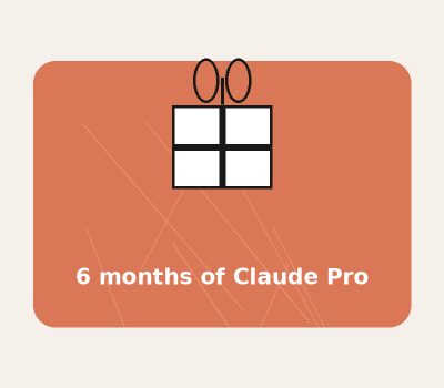 Claude Pro — 6 месяцев