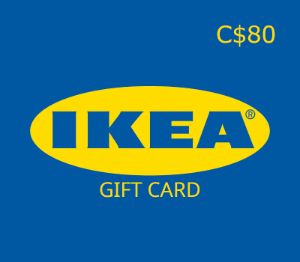 IKEA C$80 Подарочная карта CA