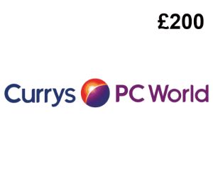 Currys PC World £200 Подарочная карта UK