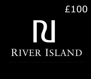 River Island £100 Подарочная карта UK