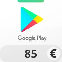 Google Play EUR 85 Подарочная карта DE
