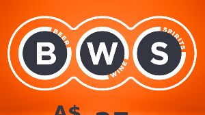 BWS A$25 Подарочная карта AU