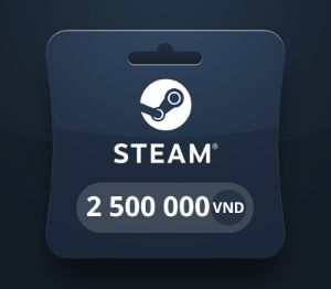 Steam Wallet VND 2 500 000 Подарочная карта