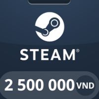Steam Wallet VND 2 500 000 Подарочная карта