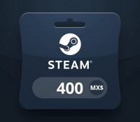 Steam Wallet MXN 400 Подарочная карта