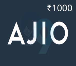 AJIO INR 1000 Подарочная карта IN