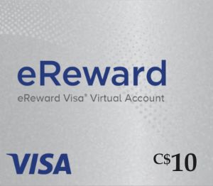 Prepaid Visa eReward CAD 10 Подарочная карта CA