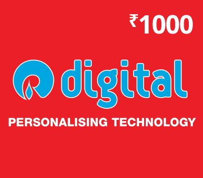 Reliance Digital INR 1000 Подарочная карта IN