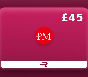 Rewarble Perfect Money GBP 45 Подарочная карта
