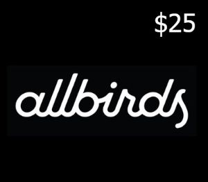 Allbirds $25 Подарочная карта US