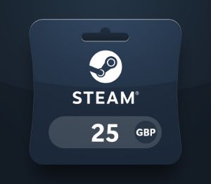 Steam Wallet GBP 25 Подарочная карта UK