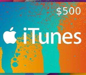 iTunes $500 HK Карта