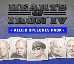 Hearts of Iron IV - Allied Speeches Music Pack DLC PC Steam Ключ