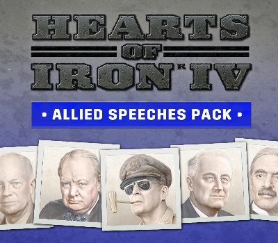 Hearts of Iron IV - Allied Speeches Music Pack DLC PC Steam Ключ