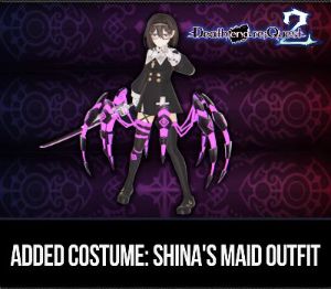 Death end re;Quest 2 - Shina's Maid Outfit DLC EU PC Steam Ключ