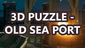 3D PUZZLE - Old Sea Port PC Steam Ключ