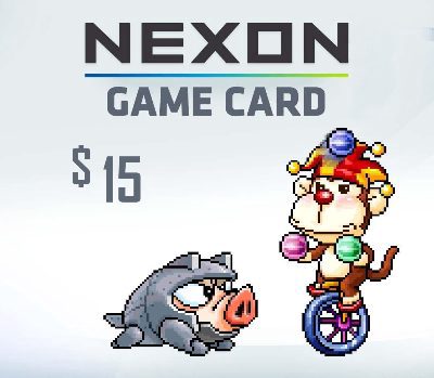 Nexon USD 15 Игровая карта US