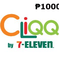 7-Eleven CLiQQ ₱1000 PH Подарочная карта