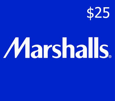 Marshalls $25 Подарочная карта US