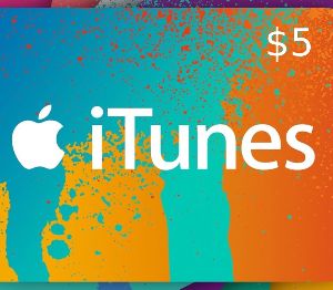 iTunes $5 NZ Карта