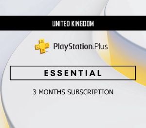 PlayStation Plus Essential 3 мес. Subscription UK