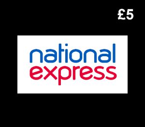 National Express £5 Подарочная карта UK