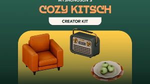 The Sims 4 - Cozy Kitsch Kit DLC PC EA App Ключ