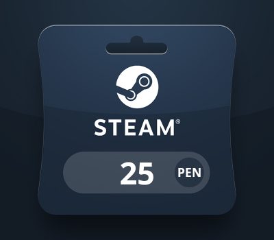 Steam Wallet PEN 25 Подарочная карта PE
