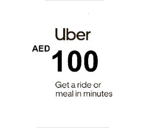 Uber 100 AED AE Подарочная карта