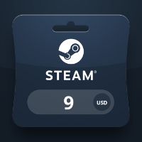 Steam Wallet USD 9 Подарочная карта PY