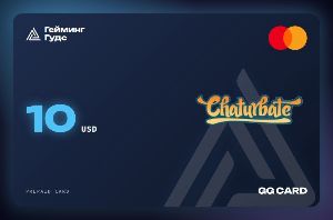 ГГ Кард для Chaturbate — $10