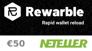 Rewarble Neteller €50 Подарочная карта