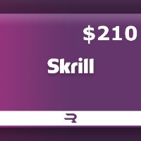 Rewarble Skrill USD 210 Подарочная карта