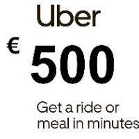 Uber EUR 500 Подарочная карта FR