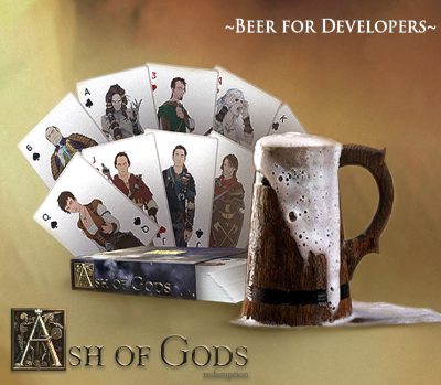 Ash of Gods - Beer for Developers DLC EU PC Steam Ключ
