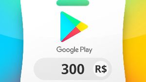 Google Play BRL 300 Подарочная карта BR