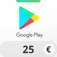 Google Play EUR 25 Подарочная карта AT