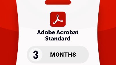 Adobe Acrobat Standard - 3 мес. Subscription Ключ RoW v2