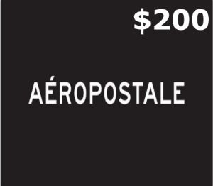 Aeropostale $200 Подарочная карта US