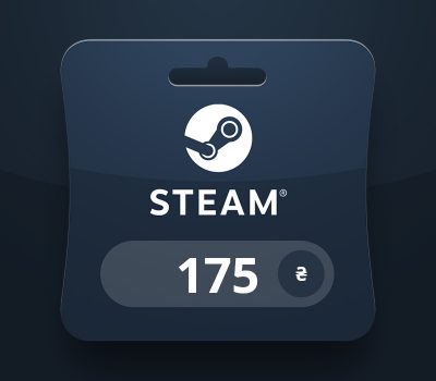 Steam Wallet UAH 175 Подарочная карта UA