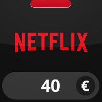 Netflix EUR 40 Подарочная карта ES