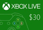 XBOX Live $70 Предоплаченная карта US