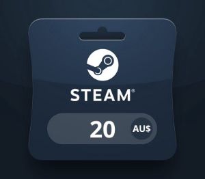 Steam Wallet AUD 20 Подарочная карта AU