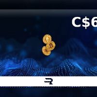 Rewarble Crypto CAD 6 Подарочная карта