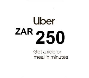 Uber ZAR 250 Voucher