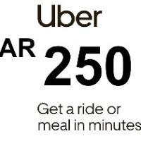 Uber ZAR 250 Voucher