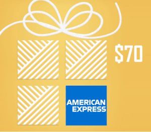 American Express USD 70 Подарочная карта US